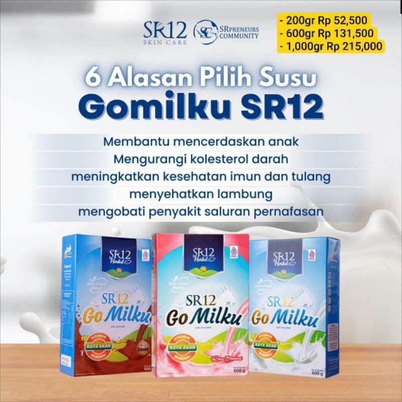 

SR12 gomilku/gomilku/SR12/susu kambing