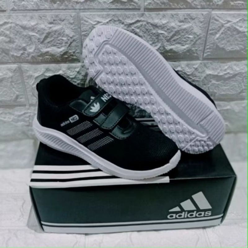 SEPATU ANAK LAKI LAKI SD 1,2,3,4,5,6/ SEPATU ADIDAS NEO / SEPATU SEKOLAH ANAK / SEPATU OLAHRAGA ANAK
