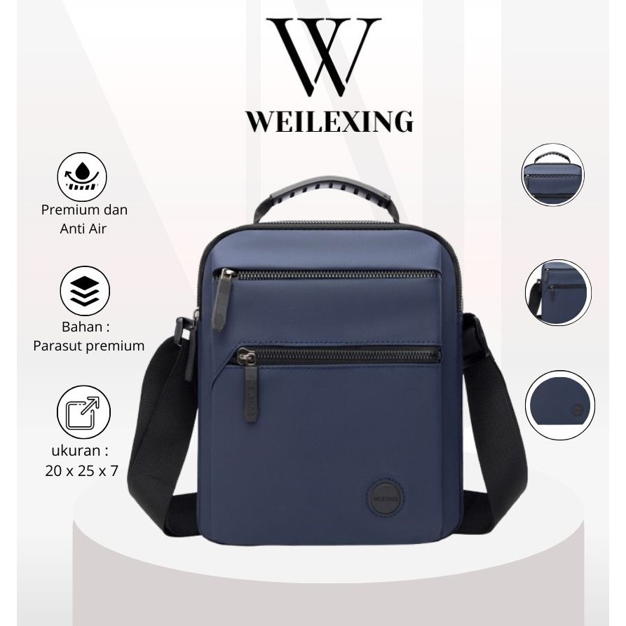 WEILEXING - Tas Selempang Laki - Laki - Tas Pria Import Terbaru Backpack WEILEXING ORIGINAL