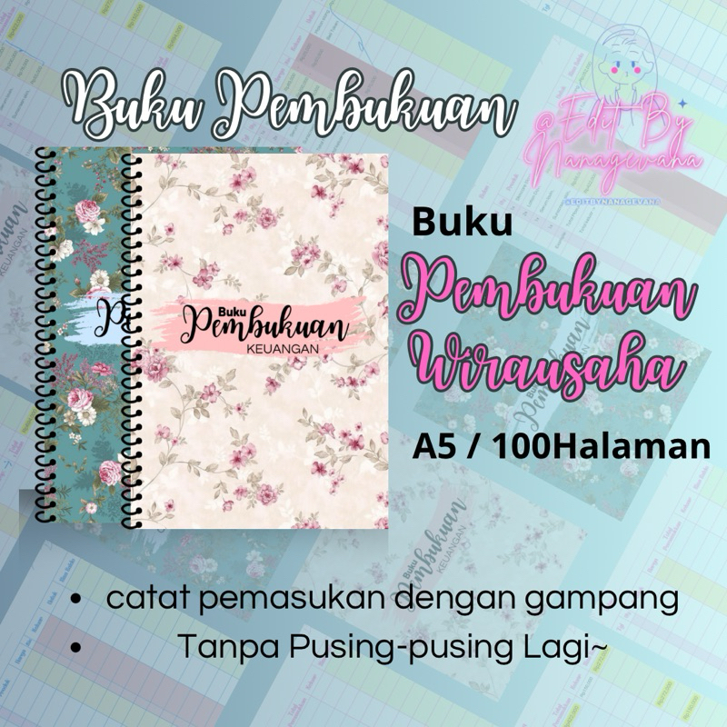 

buku Penjualan/Olshop/pemasukan/pengeluaran