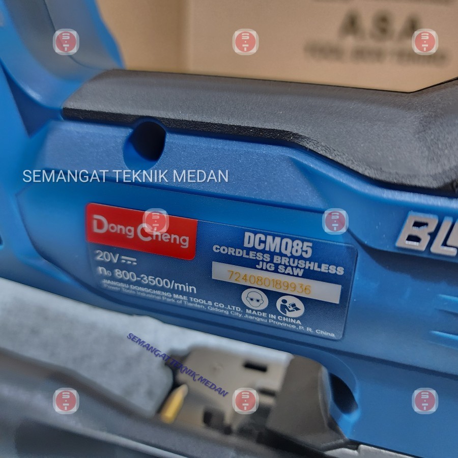 MURAH DCMQ85 Z MESIN JIGSAW BATERAI CORDLESS GERGAJI JIGSAW UNIT DONGCHENG