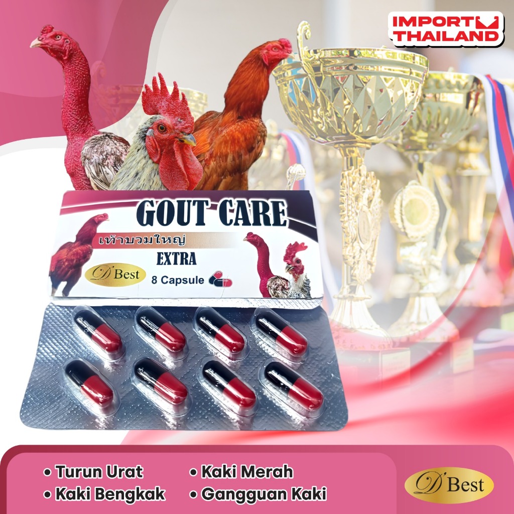 OBAT AYAM TURUN URAT GOUT CARE BEST OBAT TURUN URAT BENGKAK AYAM SAKIT