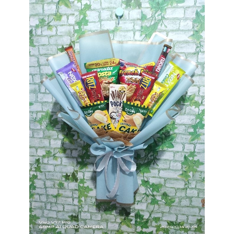

buqet snack/buqet ultah/buqet hari guru/Snack random