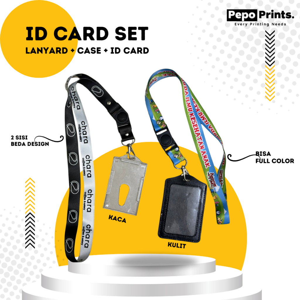 

Pepo - ID CARD UV TALI LANYARD FULL PRINTING