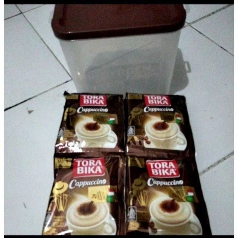 

TORABIKA CAPPUCINO PAKET 2 RENCENG FREE TOPLES CANTIK