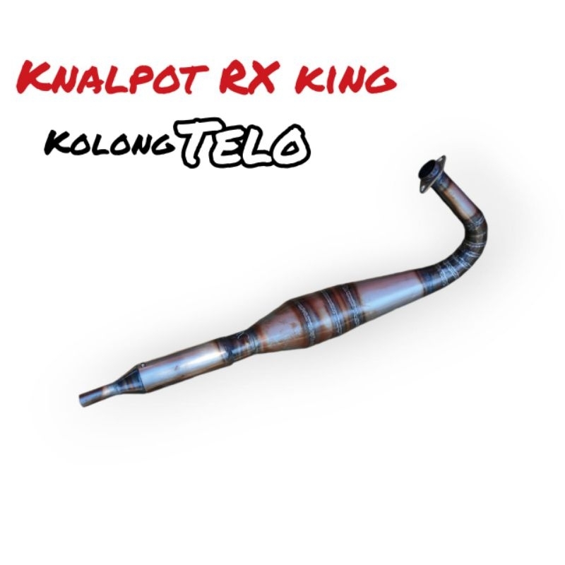 Knalpot RX KING kolong Telo