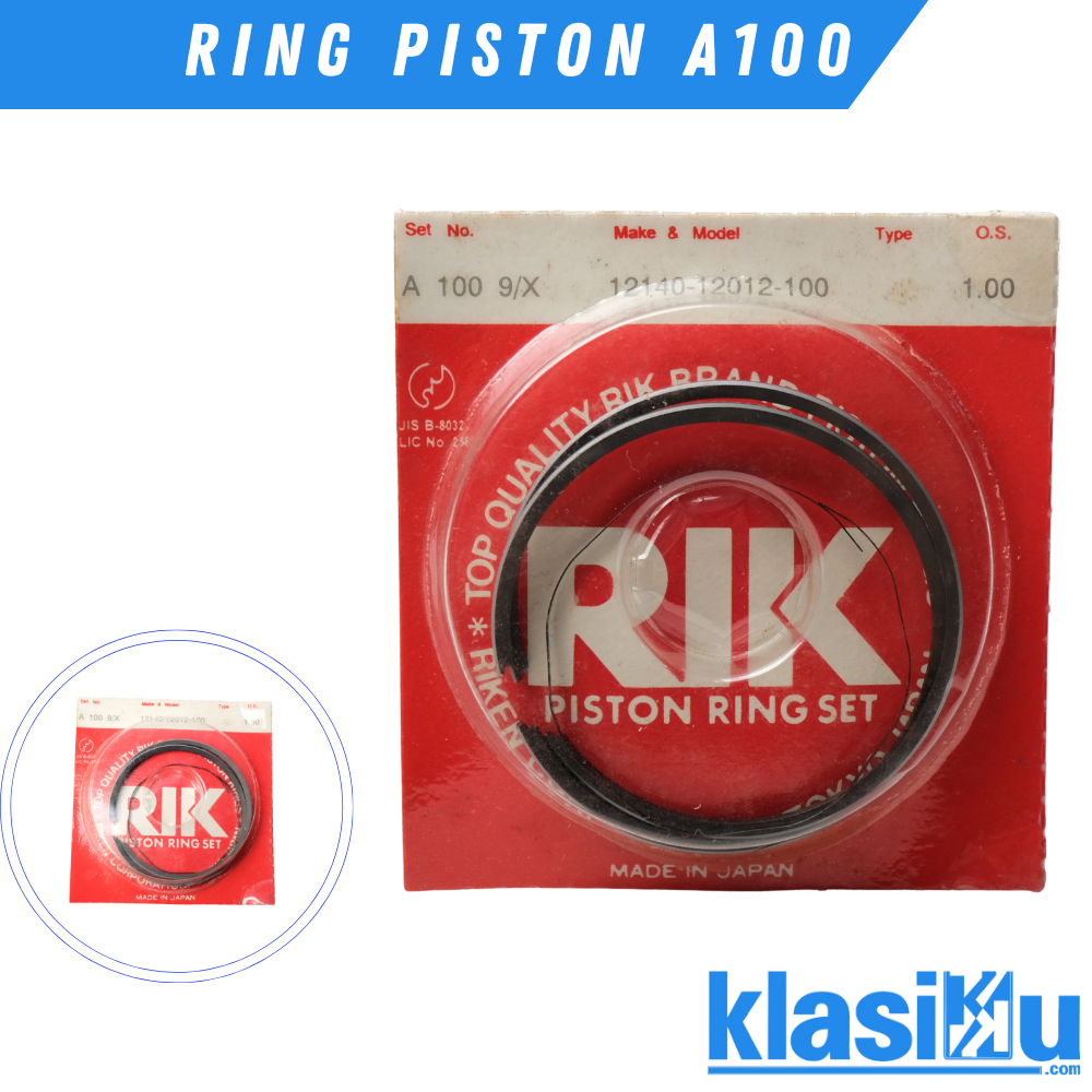 Ring Piston Seher Suzuki A100/9 A 100 a 100 9/x Oversize 100 STD
