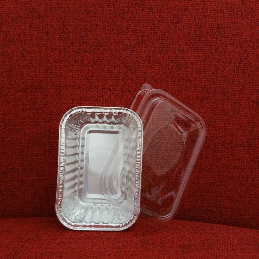HS Tray/Loyang/Cup Alumunium Foil BX 984519 uk 10x7.5 cm + TUTUP alumunium foil cup BX 984519 + tutu