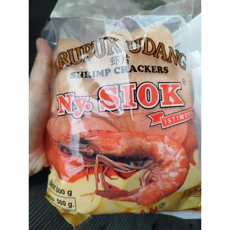 

krupuk udang Ny Siok (paketan)