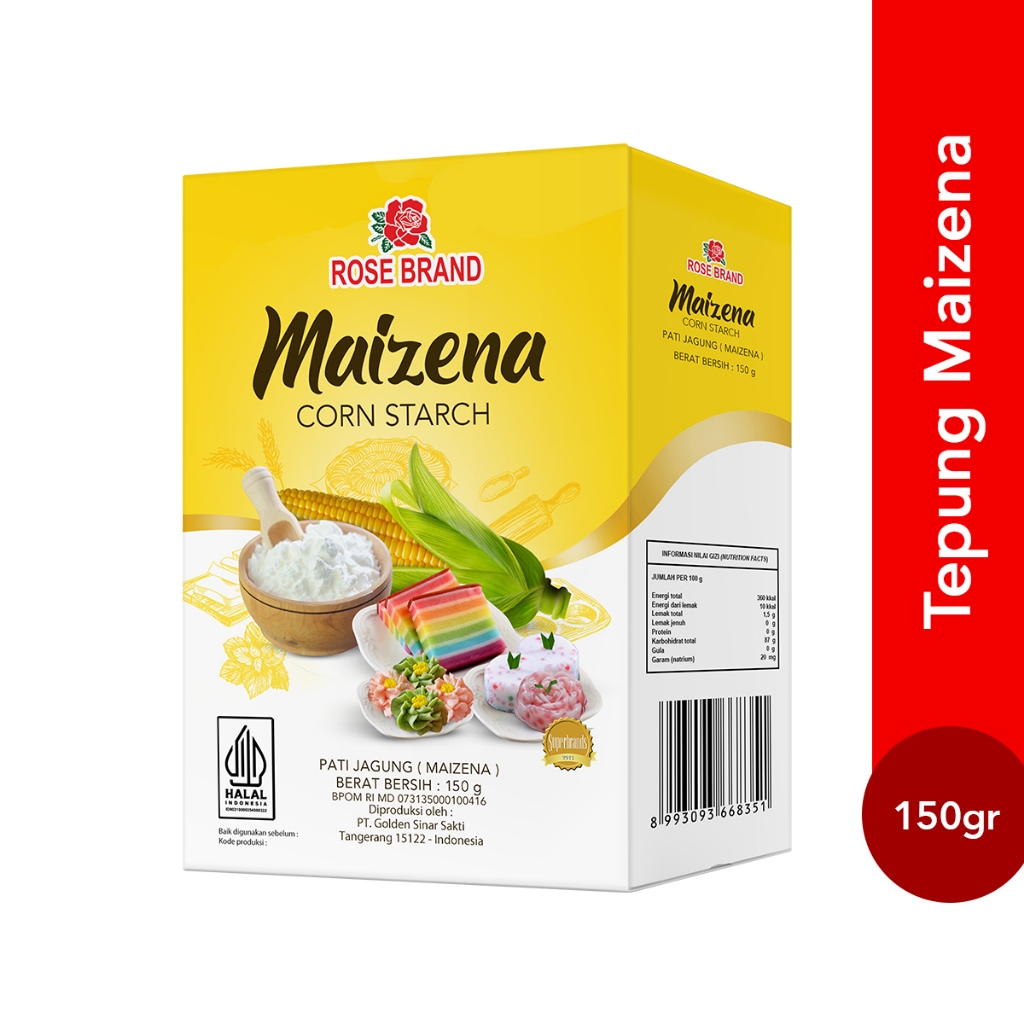 

Rose Brand - Tepung Maizena 150 Gram