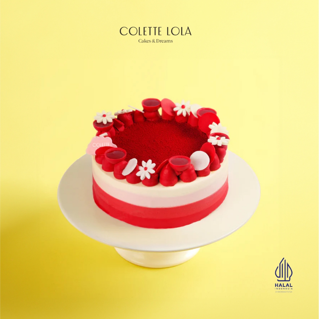 

Kue / Cake Colette Lola Fresher Berry - Round 16cm