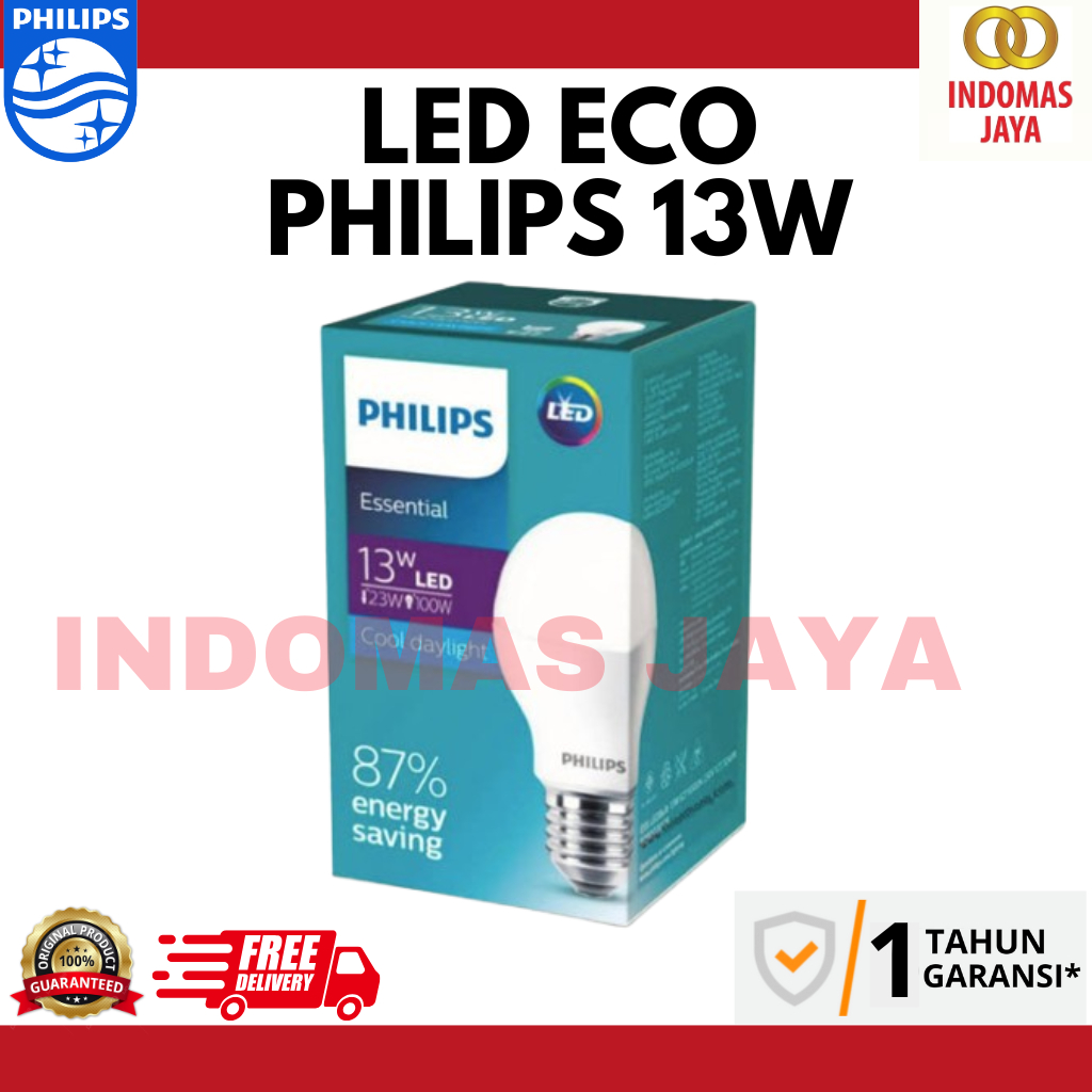 Led Philips Essential 13W / Philips Essential LED Bulb 13W