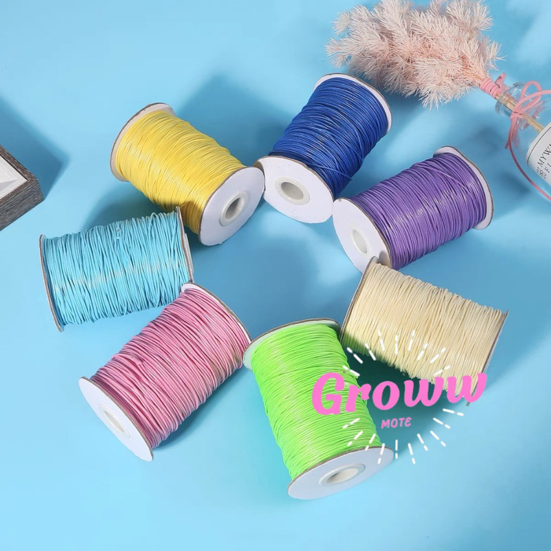 

Tali Korea Kilap Untuk Bikin Ukuran 0,8 - Wax Cord (Permeter)