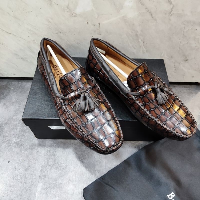 SEPATU KULIT CHROCO BERLUTI LOAFERS