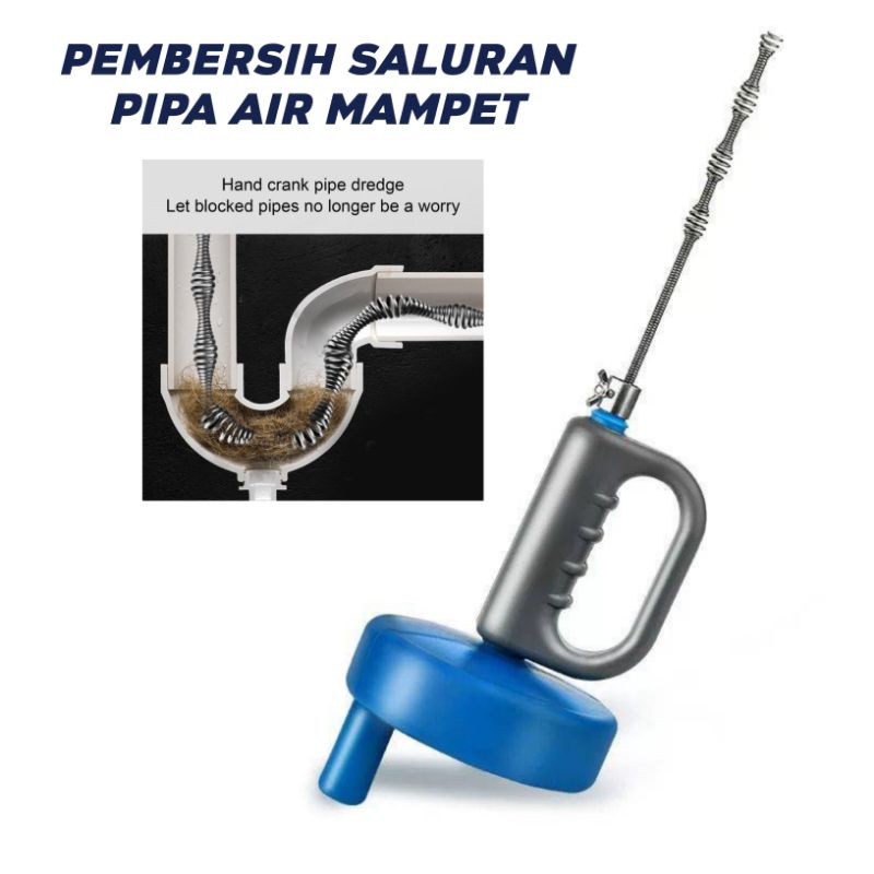 pipe cleaner alat pembersih saluran pipa air mampet