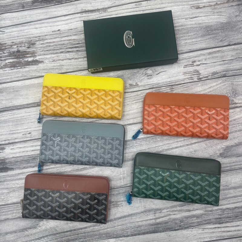 DOMPET GOYARD MATIGNON ZIPPY WALLET MIRROR QUALITY