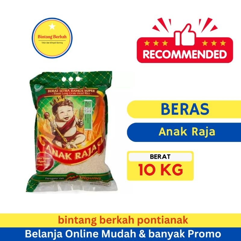 

Beras Anak Raja Berat 10 Kg