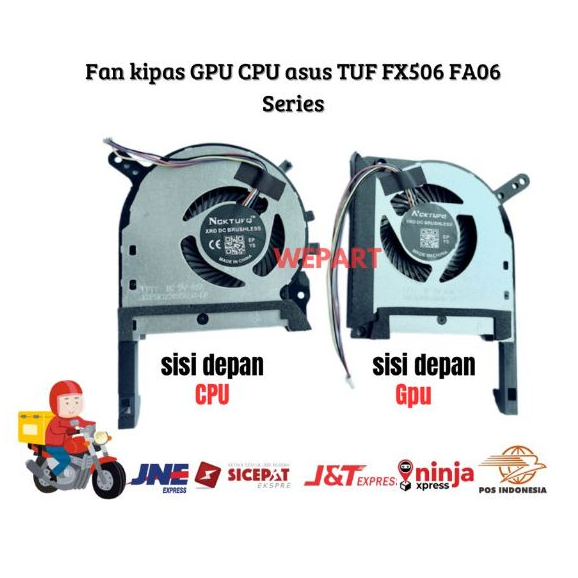 Coolling Fan Asus TUF FX505 FX506 FX505G FX505GE FX505D FX505GT