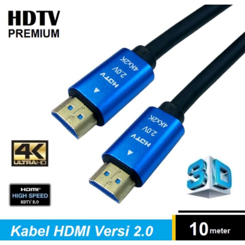Aisen Kabel Hdmi Premium 4K 10M