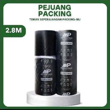 

Bubble Wrap Hitam Non Core 2,6KG - 125CM×50M