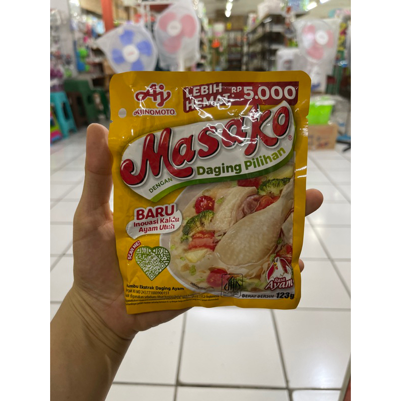 

masako kaldu ayam 123g - masako kaldu ayam