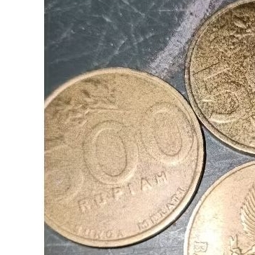 Koin uang 500 rupiah thn 1997 Melati