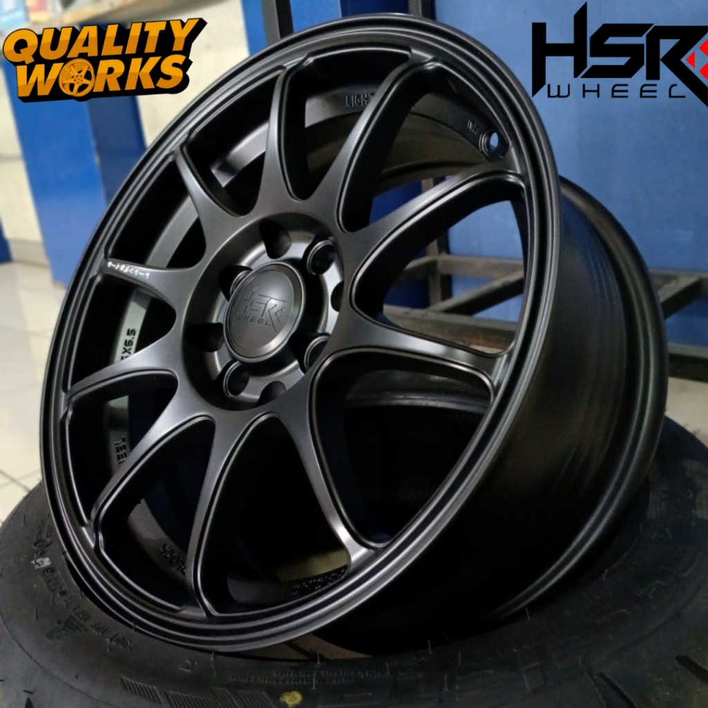 Velg Racing Wuling Binguo R15 Inch Warna Hitam Dop Velek Hsr Indy Ring 15 - Toko Velg Hsr Surabaya