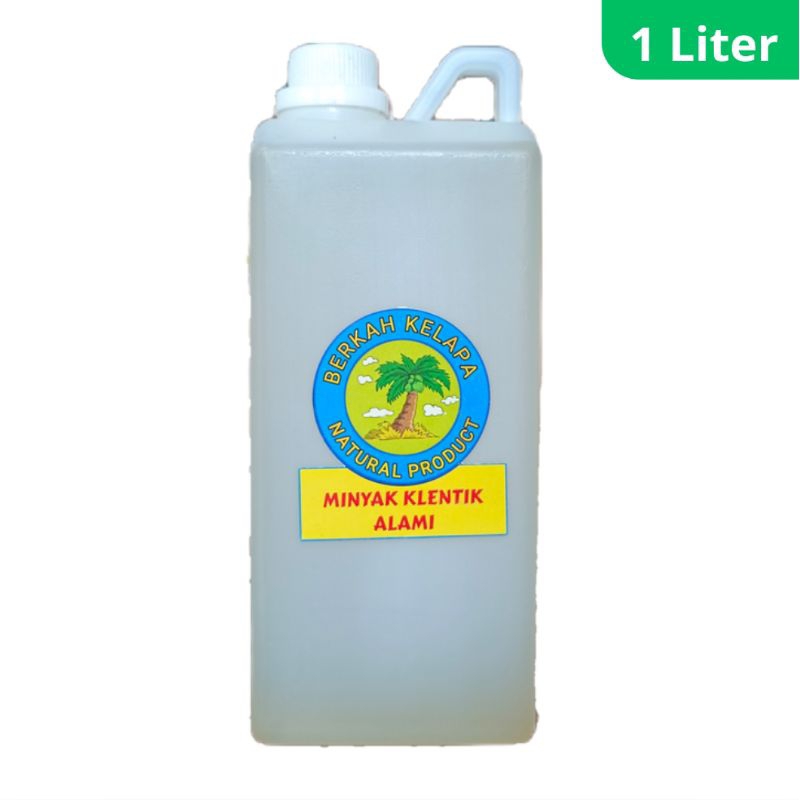 

Minyak Kelapa Klentik Murni dan Asli Tradisional 1 Liter