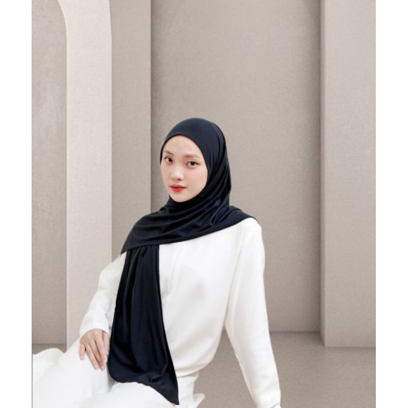 JILBAB PASHMINA INSTAN JERSEY