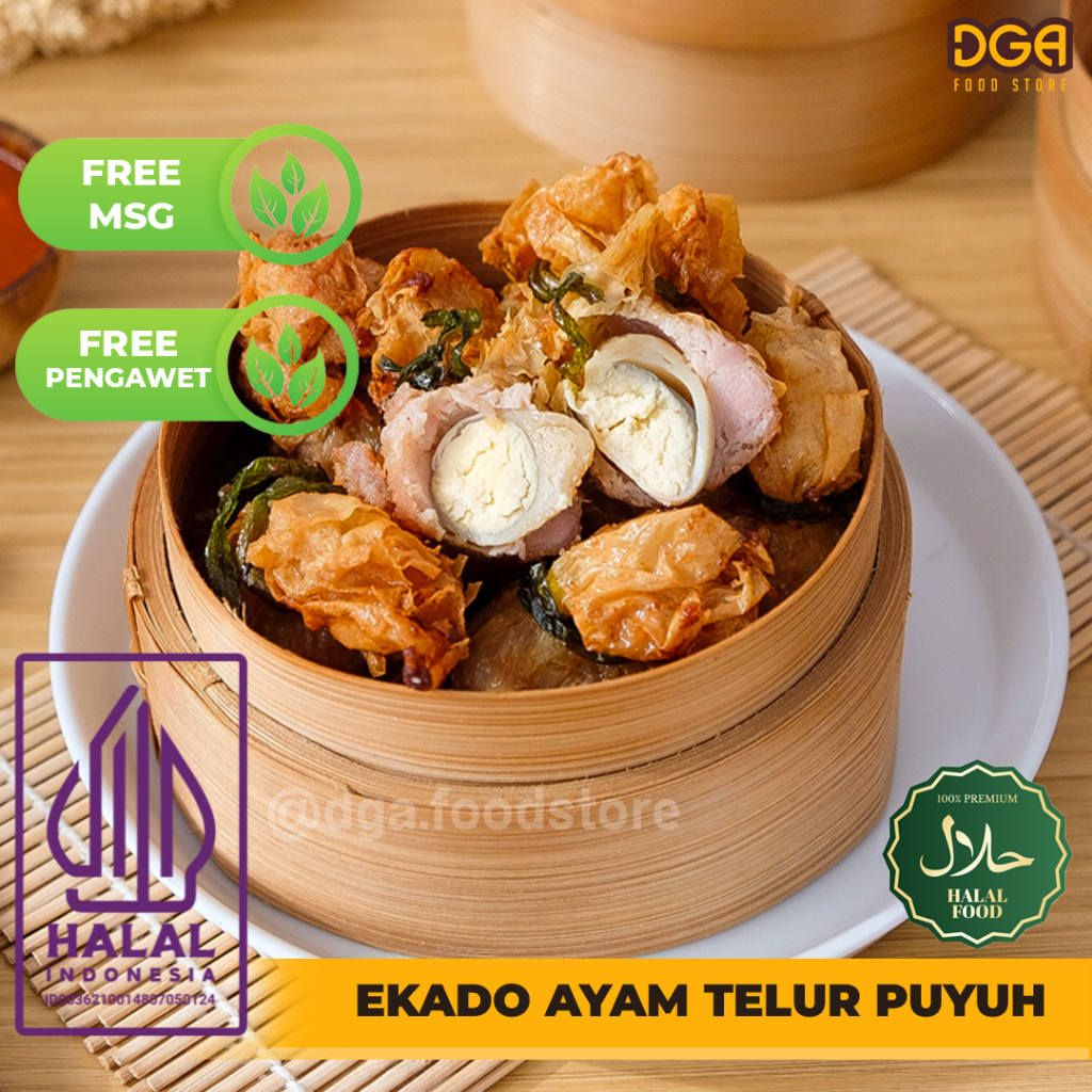 

EKADO TELUR PUYUH HOMEMADE NON MSG NON PENGAWET