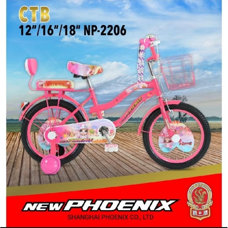 Sepeda Anak mini Phoenix 12inch 2206
