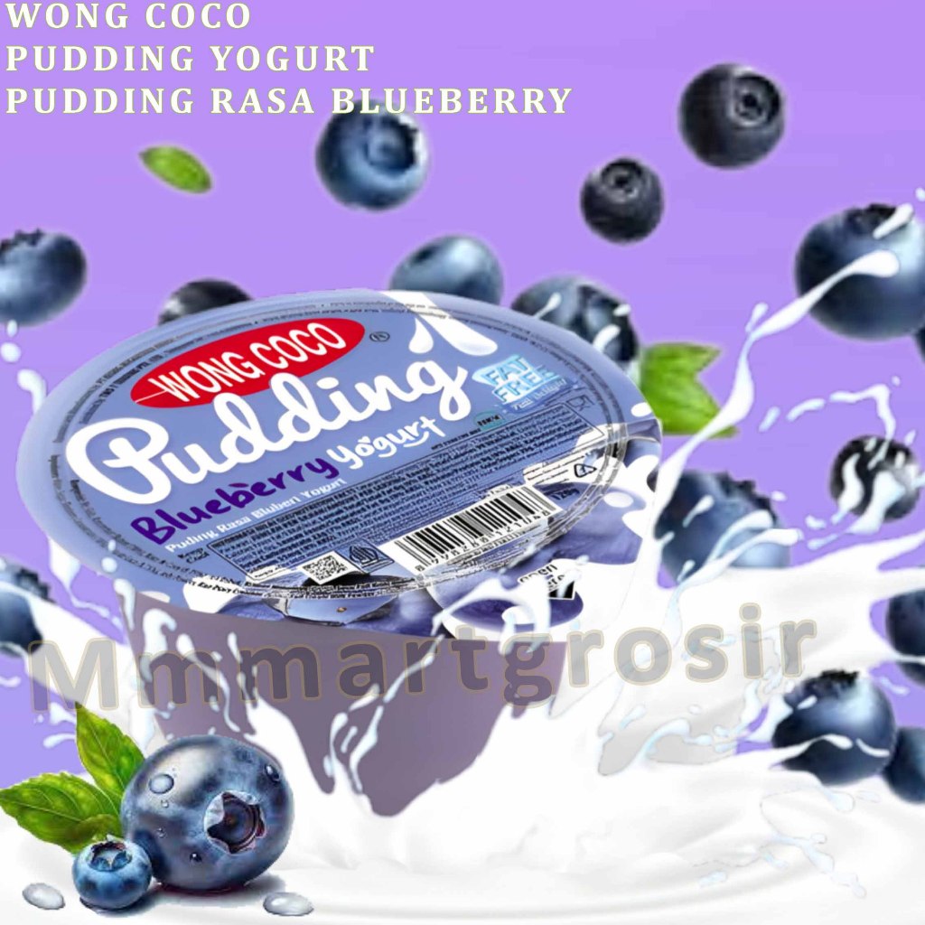 

Wong Coco / Pudding Yogurt / Pudding Rasa Blueberry Yogurt / 120gr