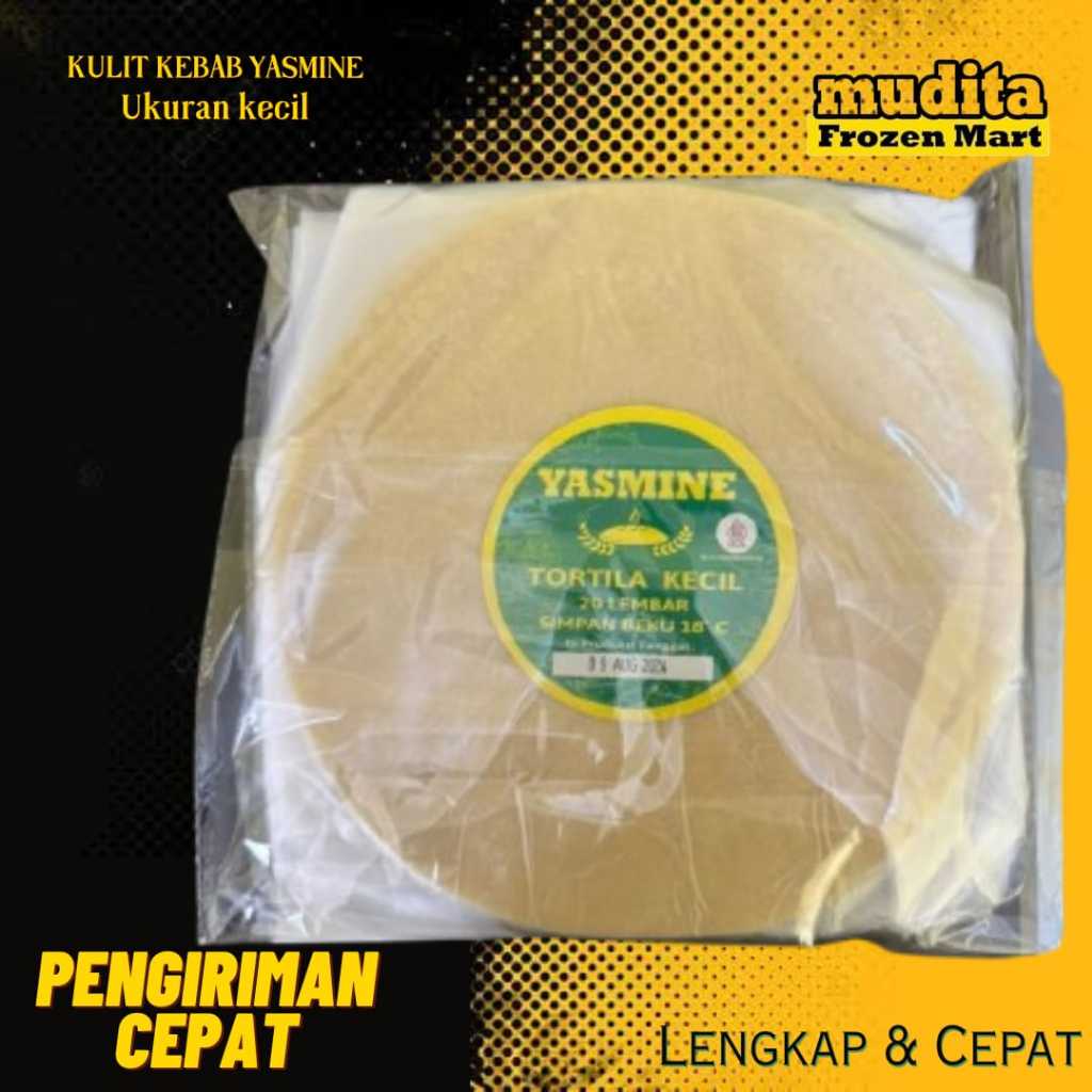 

Promo Kulit Kebab Tortila Yasmine Mini Isi 20pcs