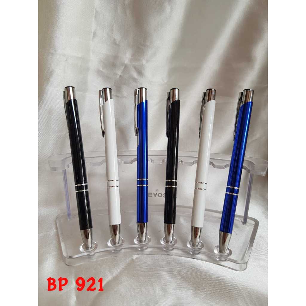 

BP 921 I Pulpen Metal I Bollpoint Custom I Souvenir Pulpen Exclusive Bisa Custom Nama dan Logo Perusahaan