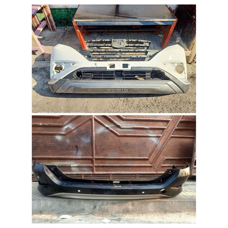 bemper rush/terios depan belakang 2018-2022 + bodykit TRD