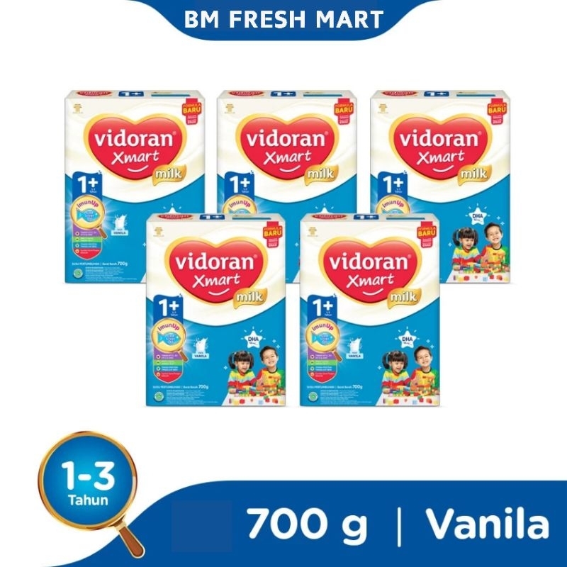 

VIDORAN XMART1+ SUSU PERTUMBUHAN VANILA BOX 700g