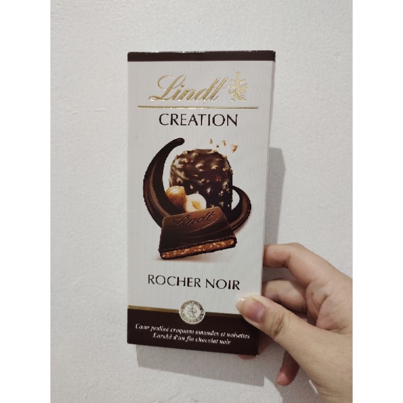 

Coklat Lindt - Coklat Premium - Rocher Noir - 150gram