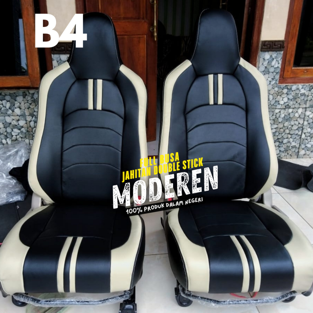 SARUNG JOK MOBIL AVANZA 2005-2010 3 BARIS BAHAN MBTECH CAMARO ANTI AIR ANTI DEBU