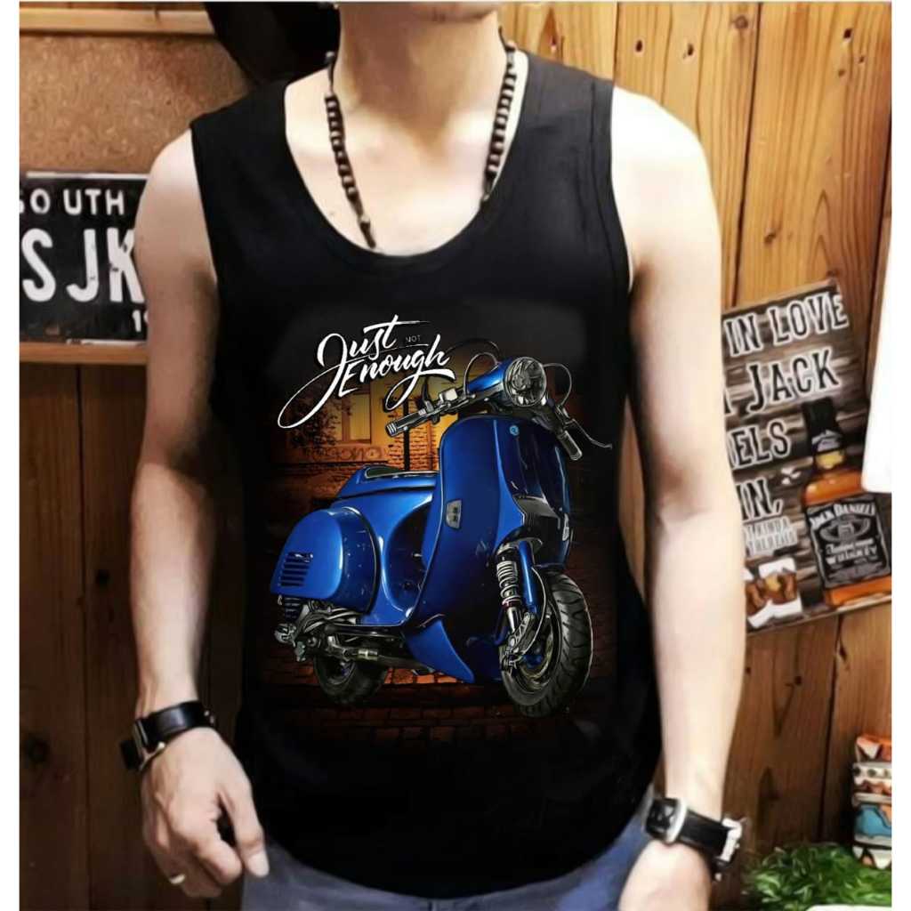Kaos vespa extreme / singlet vespa klasik / baju vespa pria / baju vespa px / vespa geri / Yc collec