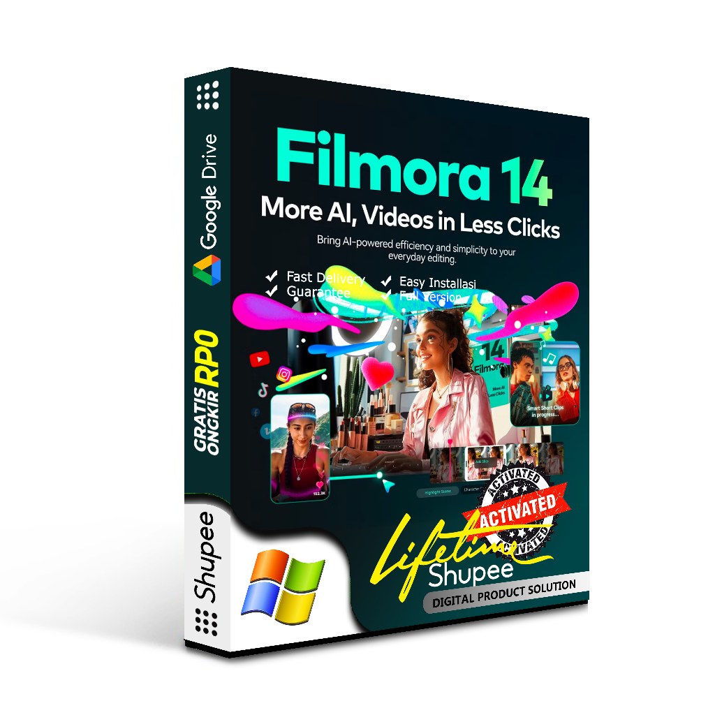 Filmora 14 Full Version Tanpa Watermark