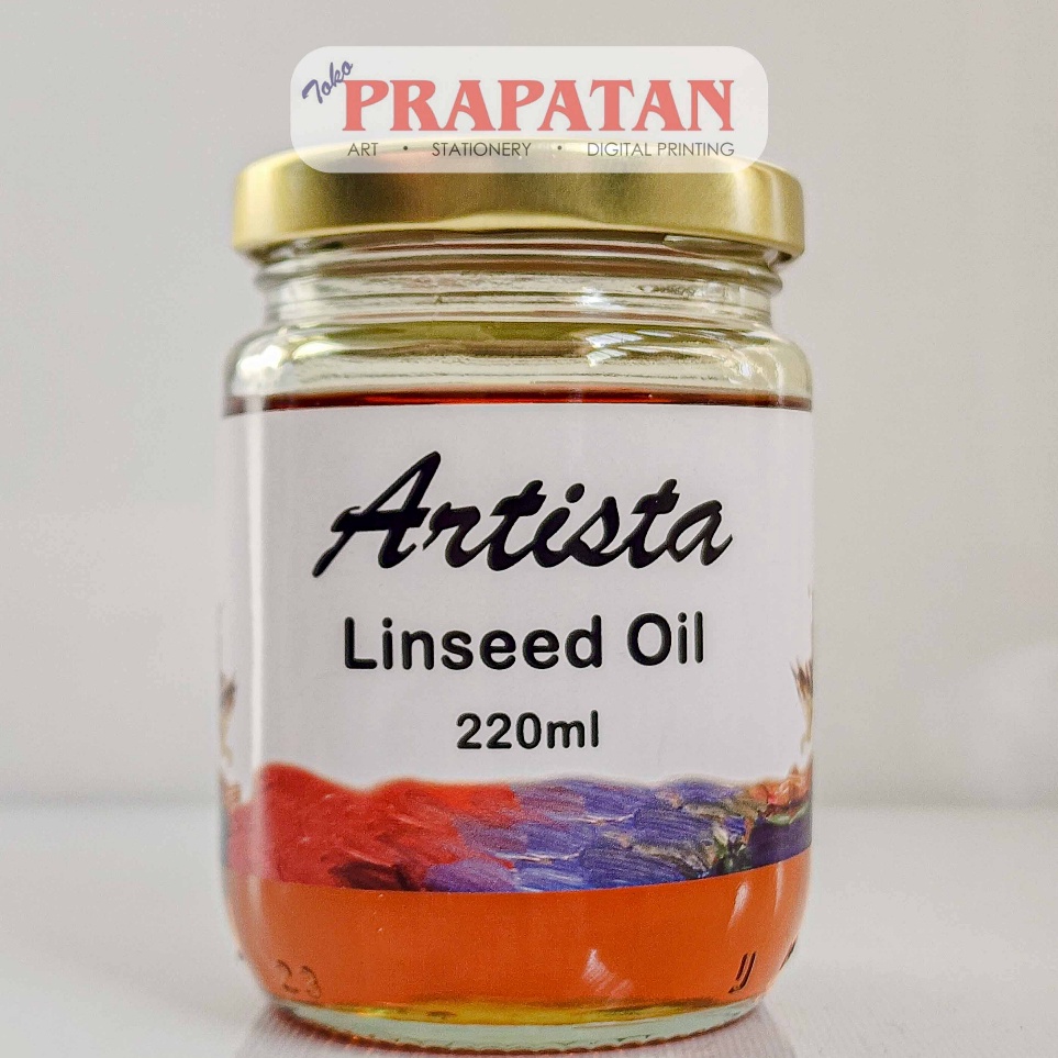 

KODE A58P Artist Linseed Oil 22ml Medium Cat Minyak