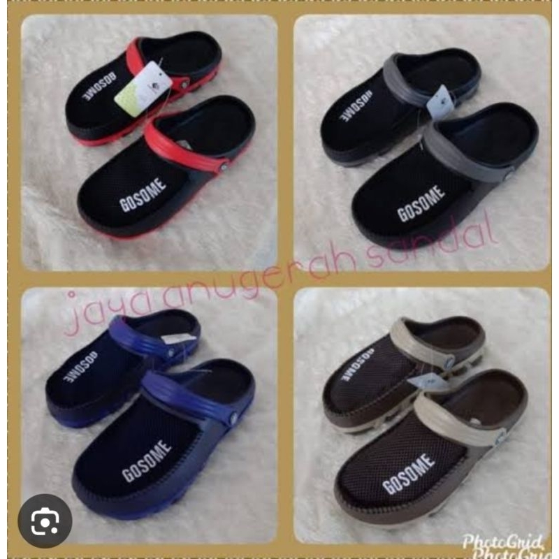 SANDAL SEPATU PRIA COWOK SANDAL BAIM KODOK GOSOME 919