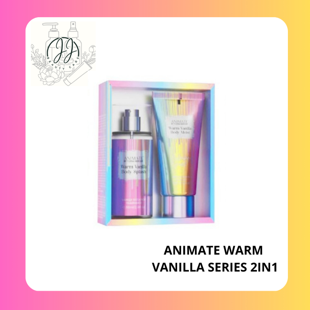 ANIMATE WARM VANILLA SERIES 2IN1/ BODY MOIST/ BODY SPLASH