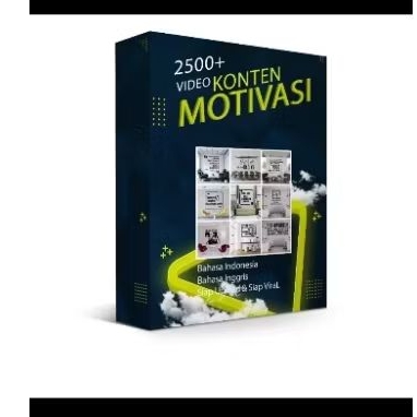 2500+konten video Motivasi