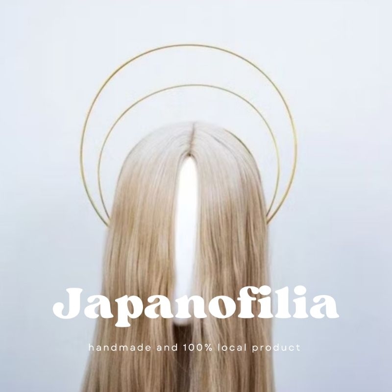 [ JAPANOFILIA ] PART 27 - Bando Halo Angel Malaikat Aesthetics Gold Emas | Crown Malaikat Angel Cosp