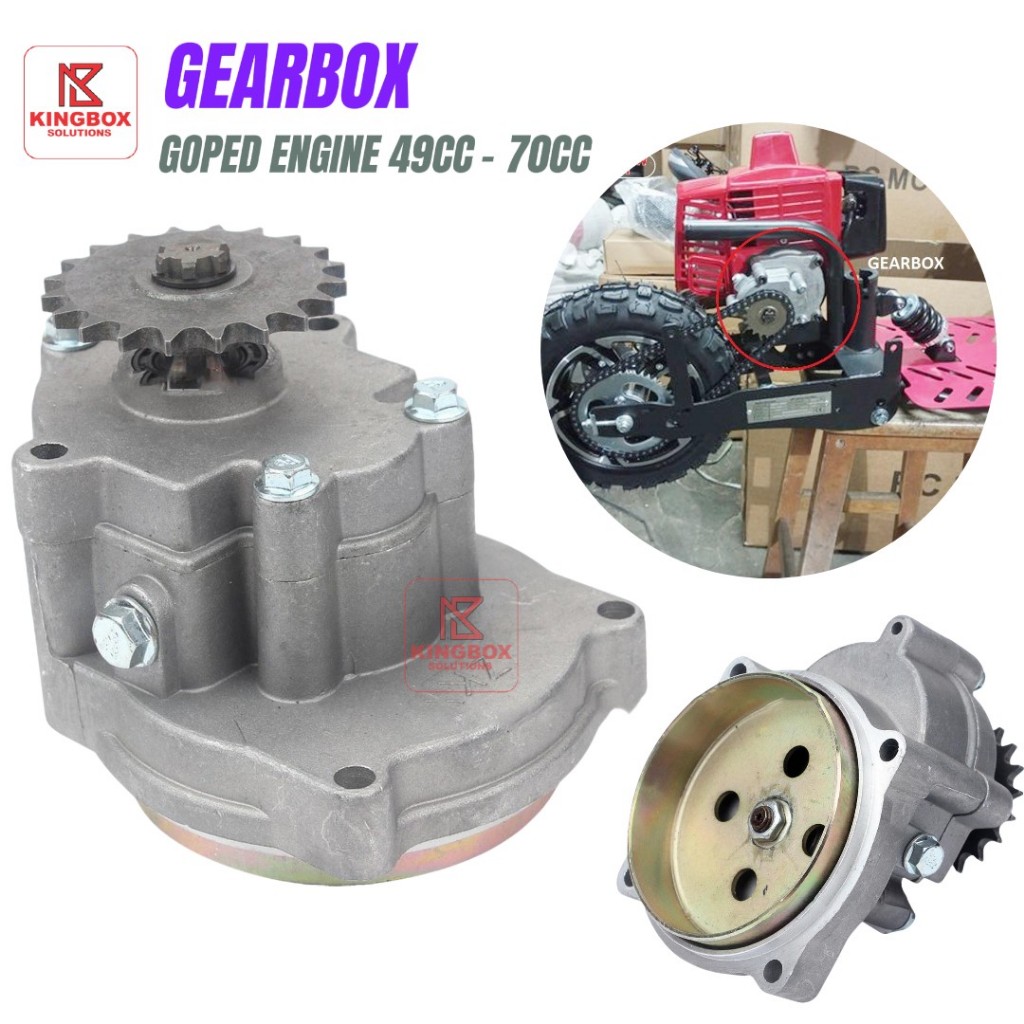 Gearbox Goped Mesin Tarik 2Tak 4Tak 40-70cc