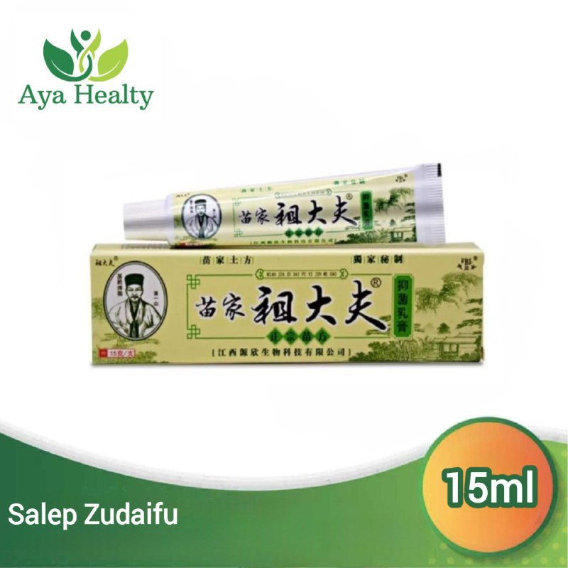 Saleb Gatal Obat Kulit Eksim Kering Saleb China Zudaifu Zu Dai Fu Ru Gao Original