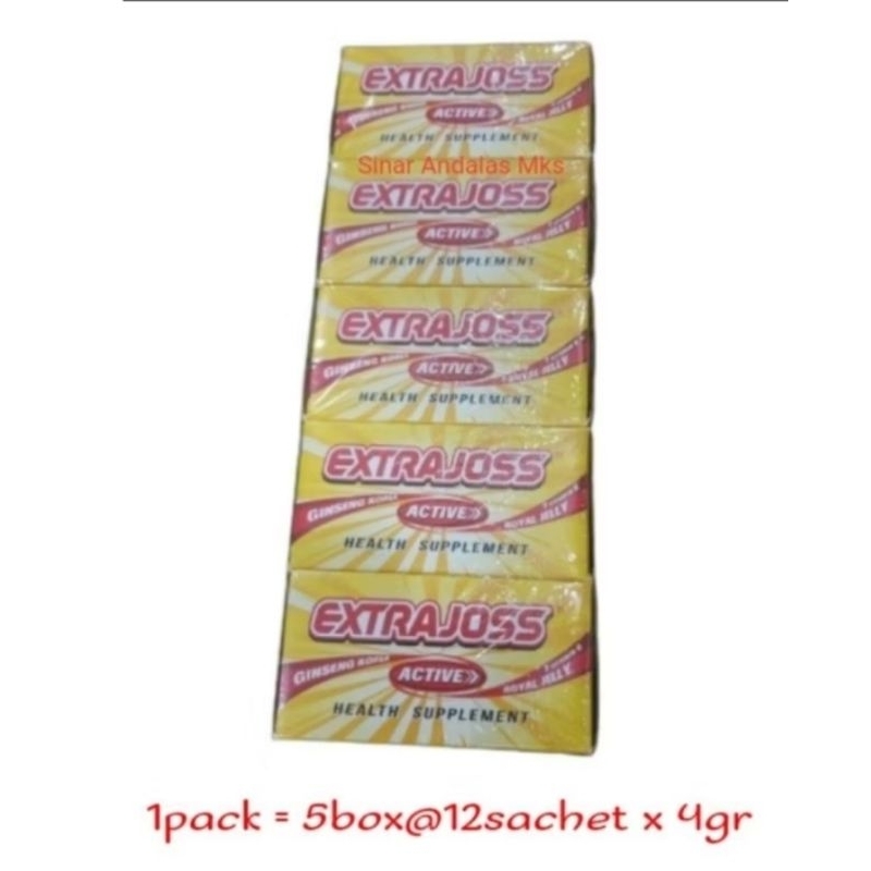

ExtraJoss Active 1pak (5box @12sachet x 4g)
