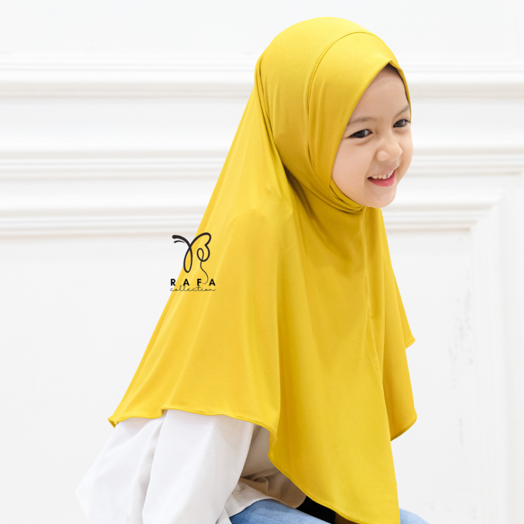 OFFICIAL Hijab Malay Dagu Anak Jilbab Anak Dagu Malaysia Jersey Bergo Dagu Anak Malay