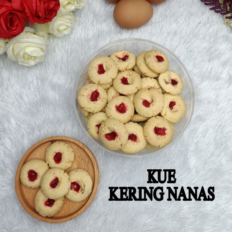 

Butter Cookies Kue Kering Nanas Toples